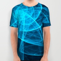 Tulles Star unisex all over print shirts por Sergio Schnitzler o Yio - Multimedia
