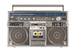 Boombox, Radio Cassette Recorder-02 por Sergio Schnitzler o Yio - Multimedia