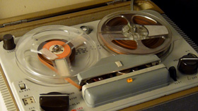 Old Reel To Reel Tape Recorder by Sergio Schnitzler aka Yio - Multimedia